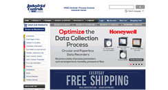 Desktop Screenshot of industrialcontrolsonline.com
