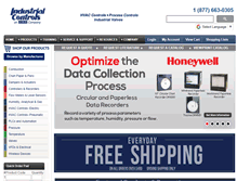 Tablet Screenshot of industrialcontrolsonline.com